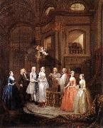 HOGARTH, William The Marriage of Stephen Beckingham and Mary Cox f USA oil painting reproduction
